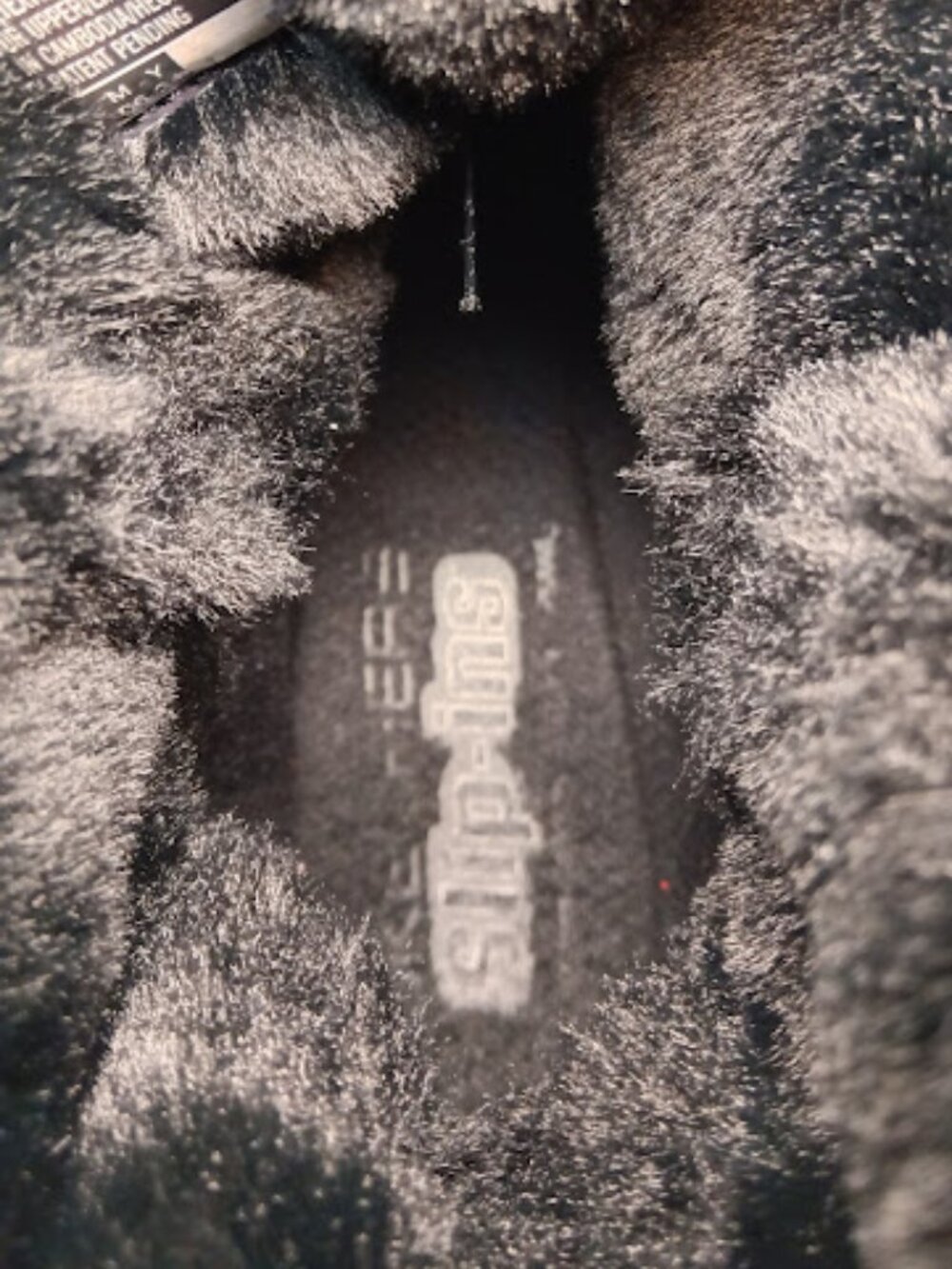 Skechers Slip-ins Boots Women's 11 Black Easy Going Water-Repellent Suede Fur - Picture 6 of 10